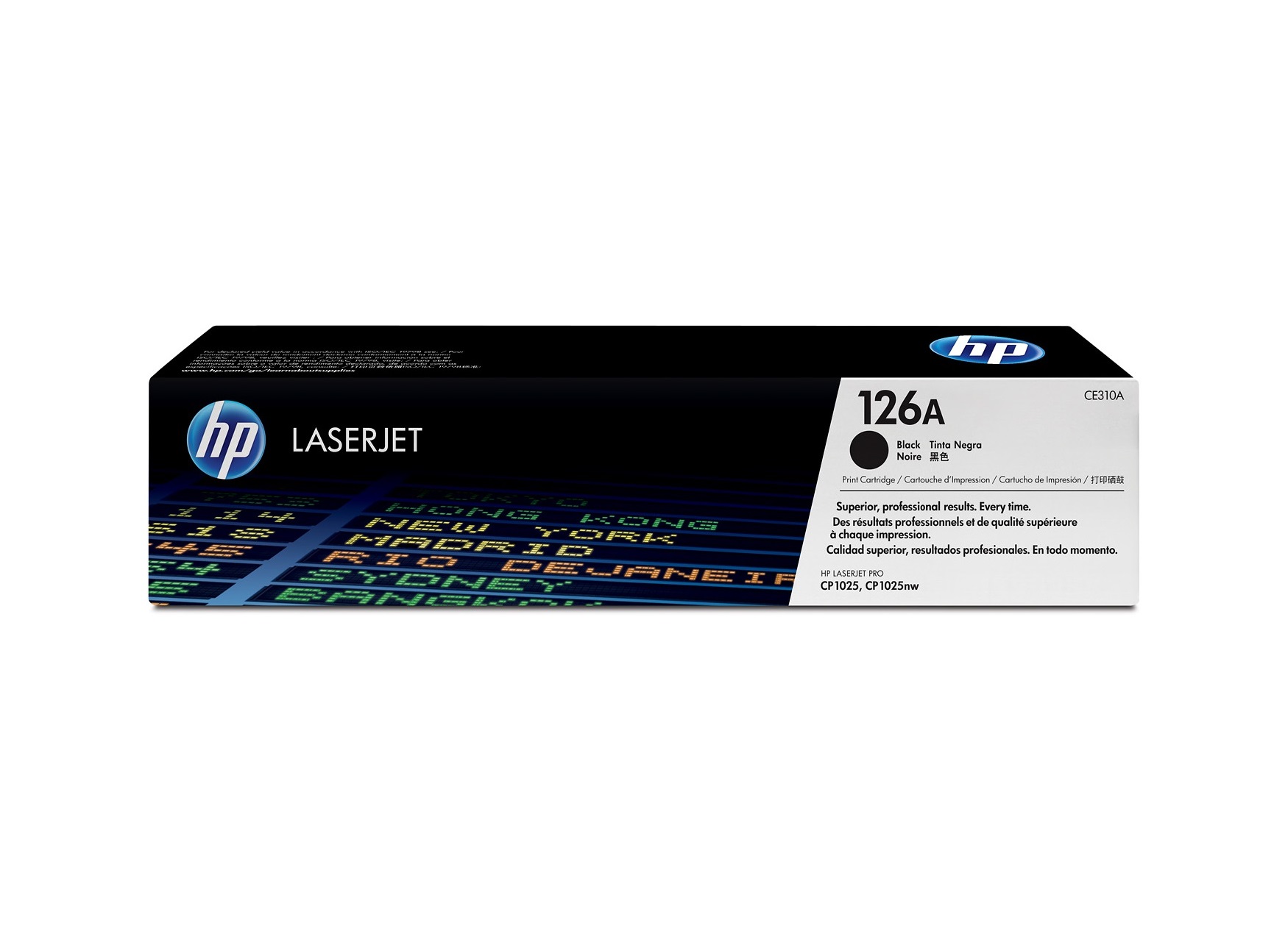 HP CE310A (126A) LaserJet Black Toner Cartridge